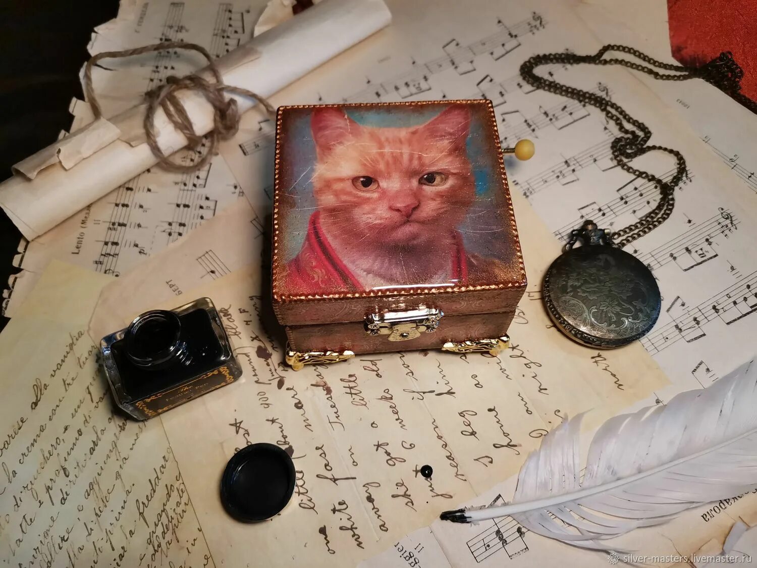 Кот шкатулка. Шкатулка с котиком. музыкальная шкатулка с котиком. кот аристократ. рыжий котенок в сундучке.