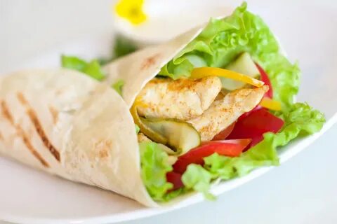 Шаурма с пекинской капустой и курицей