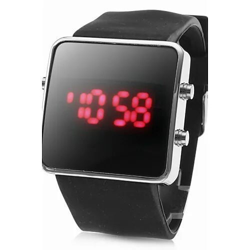 Synoke 9009. электронные часы с черным ремешком для девочки. часы электронные унисекс. Led часы наручные. часы casio a159w золотые.