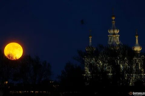 Восход луны сегодня в спб