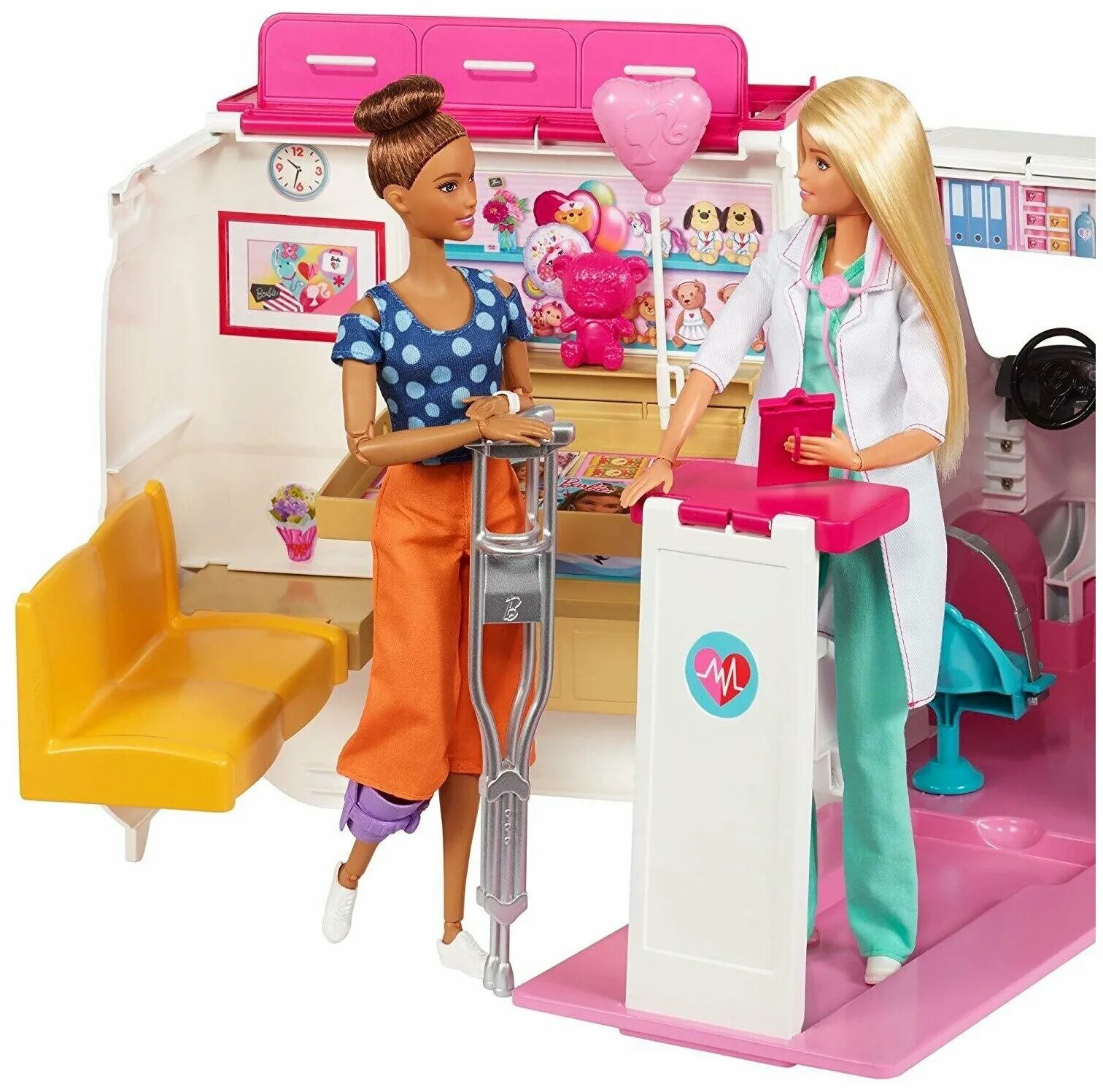 Барби быстрей. Игровой набор барби машина скорой помощи frm19. mattel barbie frm19 барби машина скорой помощи. машина barbie care clinic vehicle клиника для кукол. игровой набор барби машина скорой помощи frm19 с куклой.
