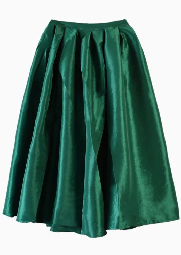 Юбка Sela зеленая плиссировка. Зеленая атласная юбка. Темно зеленая юбка. Салатовая юбка.