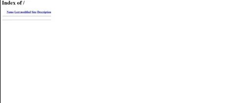 The requested URL was not found on this server 