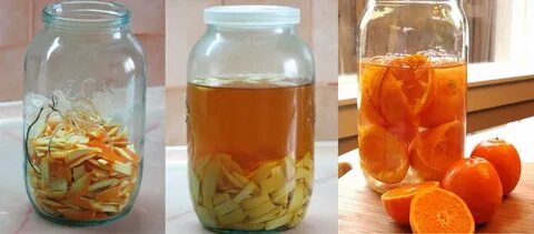 Самогон на цедре апельсина