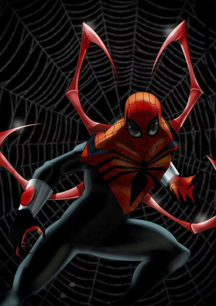 Супериор Спайдер Мэн. Супериор паук. Совершенный человек паук Отто Октавиус в теле паука. Картинку спайдера