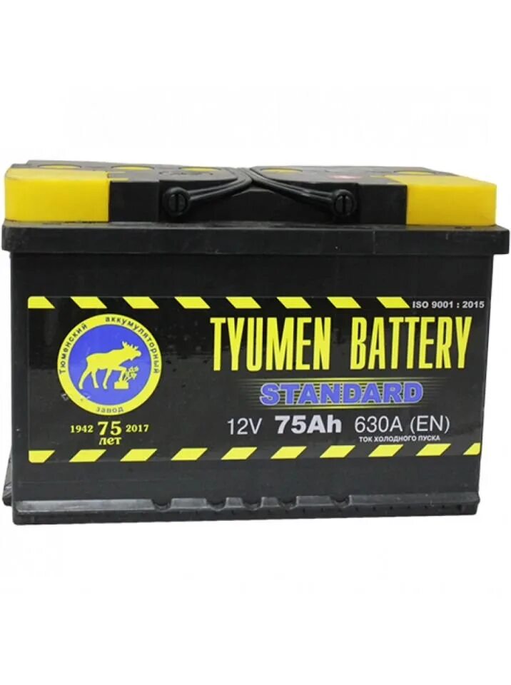 Battery 75. Tyumen Battery Standard 75 Ah. Tyumen Battery Standart 75а/ч о/п. Аккумулятор Tyumen Battery Standard 75ah. Аккумулятор Тюмень Standard 75 а/ч.