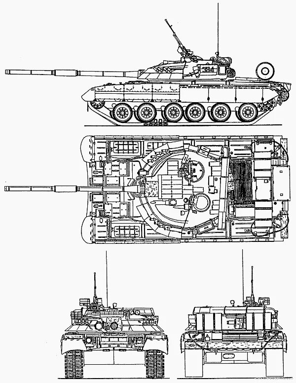 Т 80 размеры