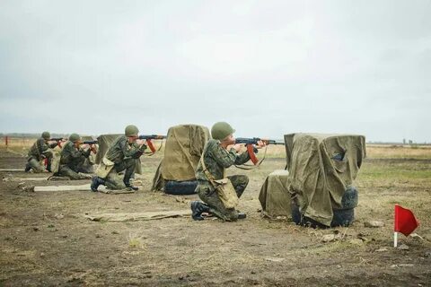 На огневом рубеже подаются команды