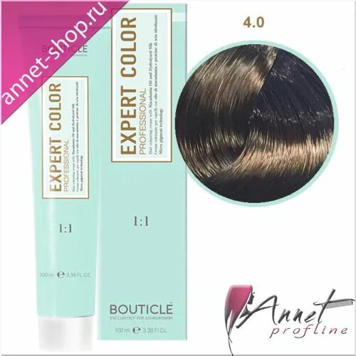 Краска для волос bouticle купить. Bouticle Expert Color 4/0 шатен. Палитра Bouticle Expert Color 100. Bouticle Expert Color перманентный крем-краситель для волос. Краска Бутикле 4.00.