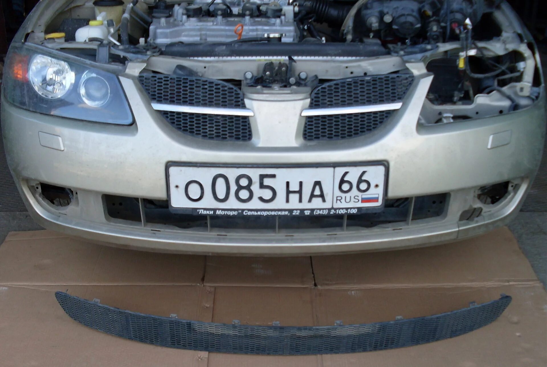 Как снять бампер альмера н16 Провисание заднего бампера. Nissan Almera II (N16), 1,5 л, 2005 года своими ру