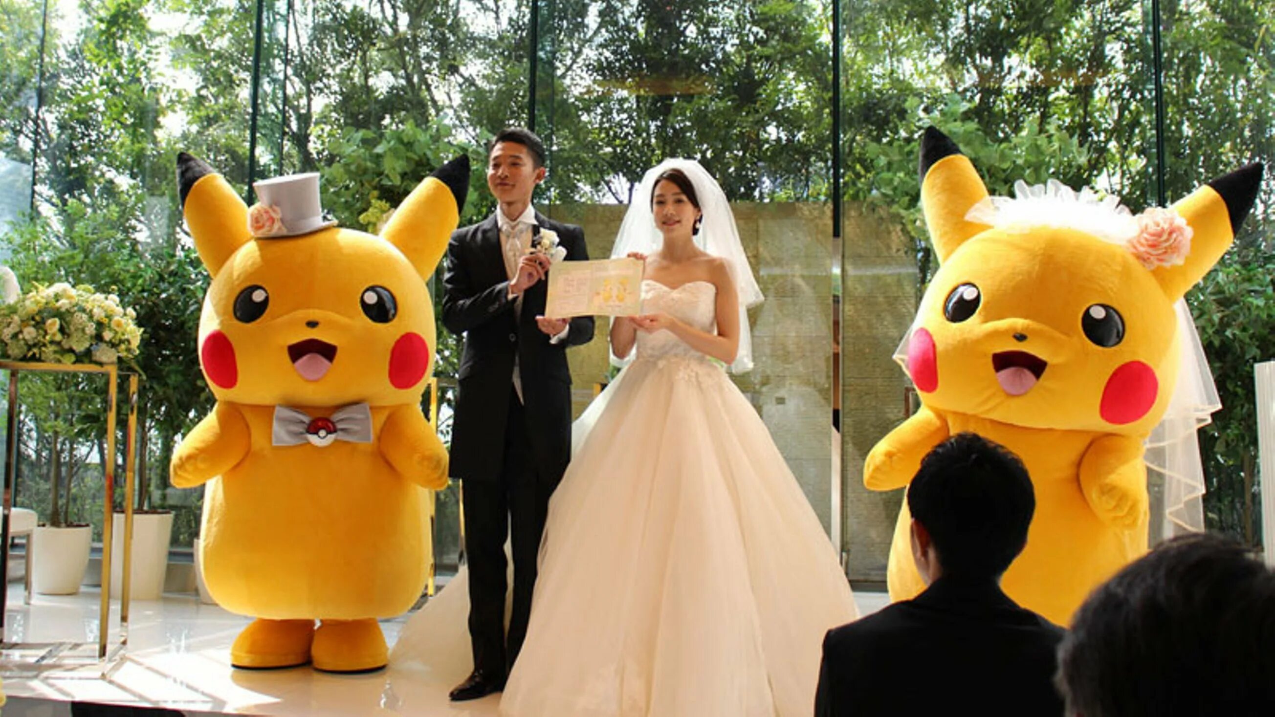 Свадьба в стиле покемонов. Свадьба в Японии. Свадьба в японском стиле. Японский жених