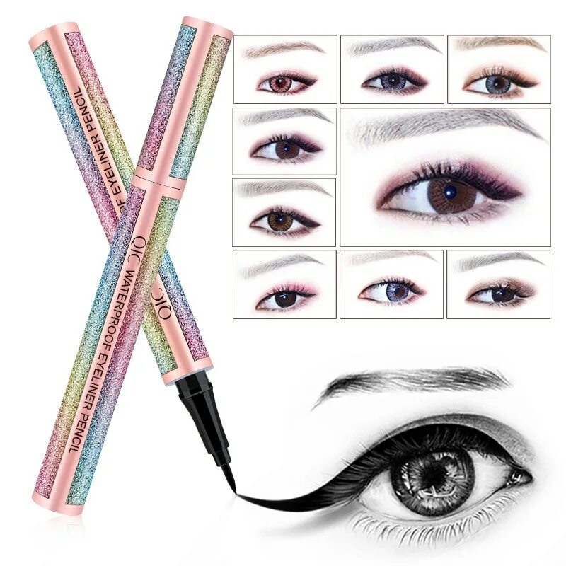 Карандаш eyeliner. Подводка RPK Waterproof Eyeliner Pencil. Подводка Waterproof Eyeliner beautiful. Водостойкая подводка для глаз TLM. IANXIU подводка Eyeliner.