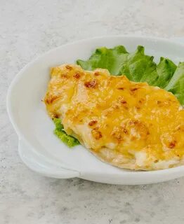 Филе грудки с ананасами