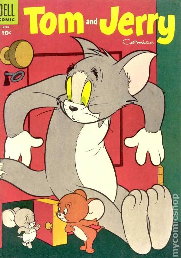 Том и Джерри 1949. Комикс том и Джерри. Том и Джерри обложка. Tom and Jerry Jerry.