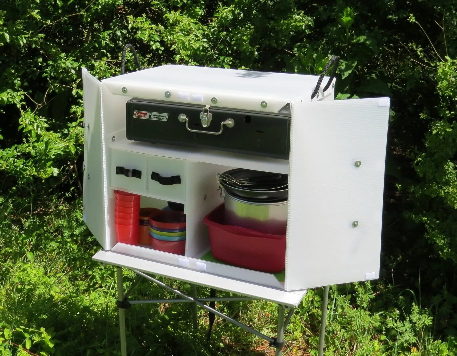 Chuck Box (Camping Box), Чак бокс. Чак бокс походная кухня. Ящик для кемпинга. Kitchen Box for Camping. Camp box