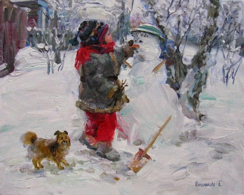Художники средняя группа