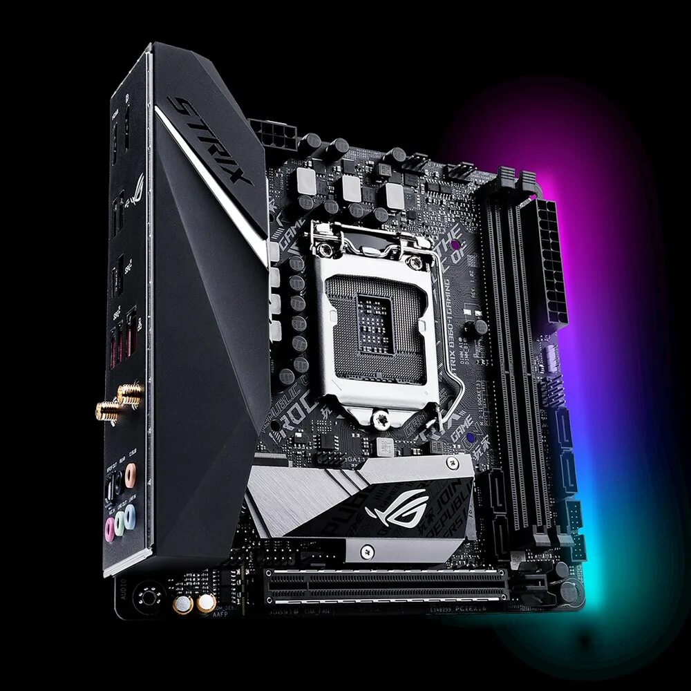 Strix b360 g gaming. Mini-ITX ASUS ROG Strix b360-i. ASUS lga1151 Mini-ITX. ROG Maximus b360 i Gaming. ПК Mini ITX ASUS ROG Strix.