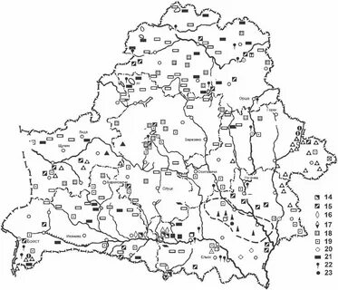 Контурная карта беларуси 9 класс