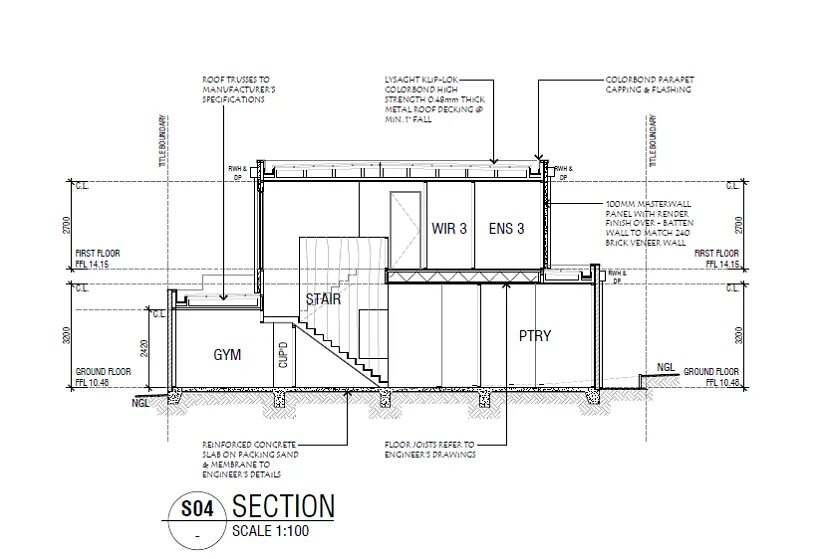 Section. Section Cut. House Section measurements. Floor Plan drawing and its measurements. How to Mark Section in Floor drawings.