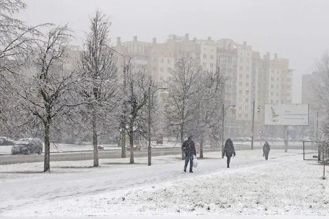 Погода прошлой зимой