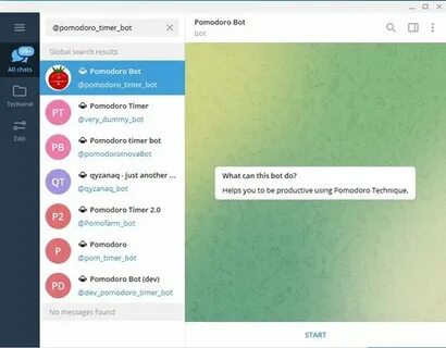 First time telegram