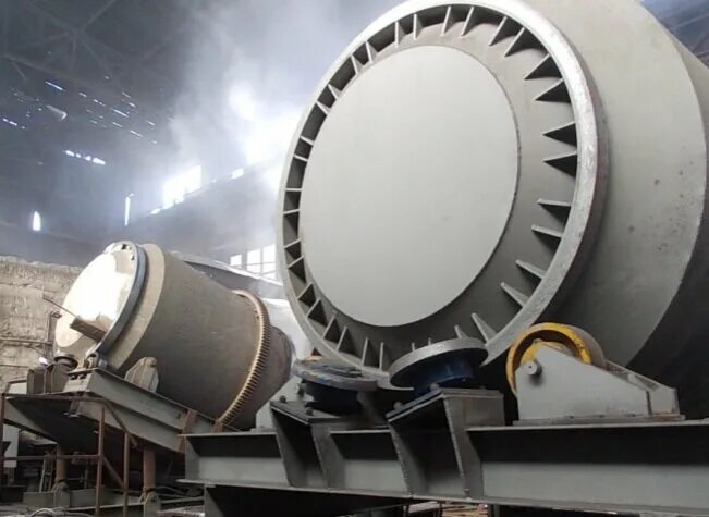 Москва. Роторная печь рнп 5. Роторная печь для плавки меди. Роторная печь для плавки алюминия. Сп инжиниринг.