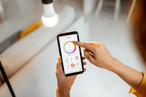 Лампа управление смартфоном