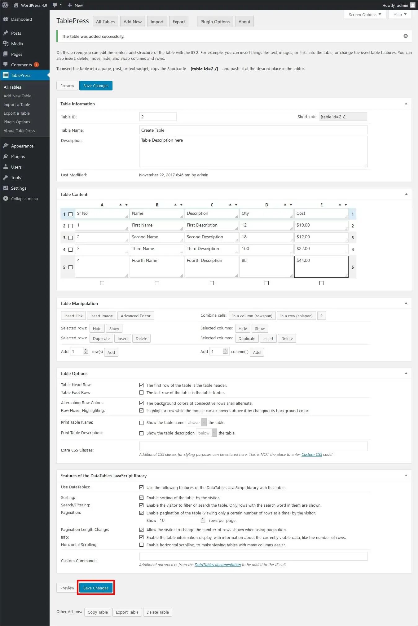 Wordpress tables. Wordpress таблицы. tablepress acf. stylized table.