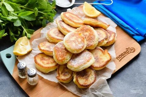Пышные оладушки на разрыхлителе