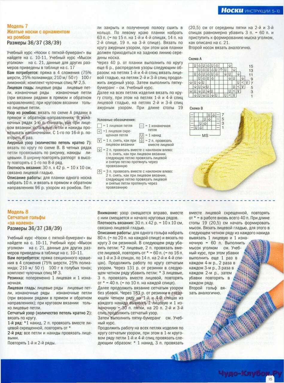 Узоры для вязания носков. Носки схема. Описание вязания носка. Носки схема вязания.