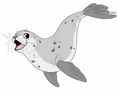 Рисовать морских котиков