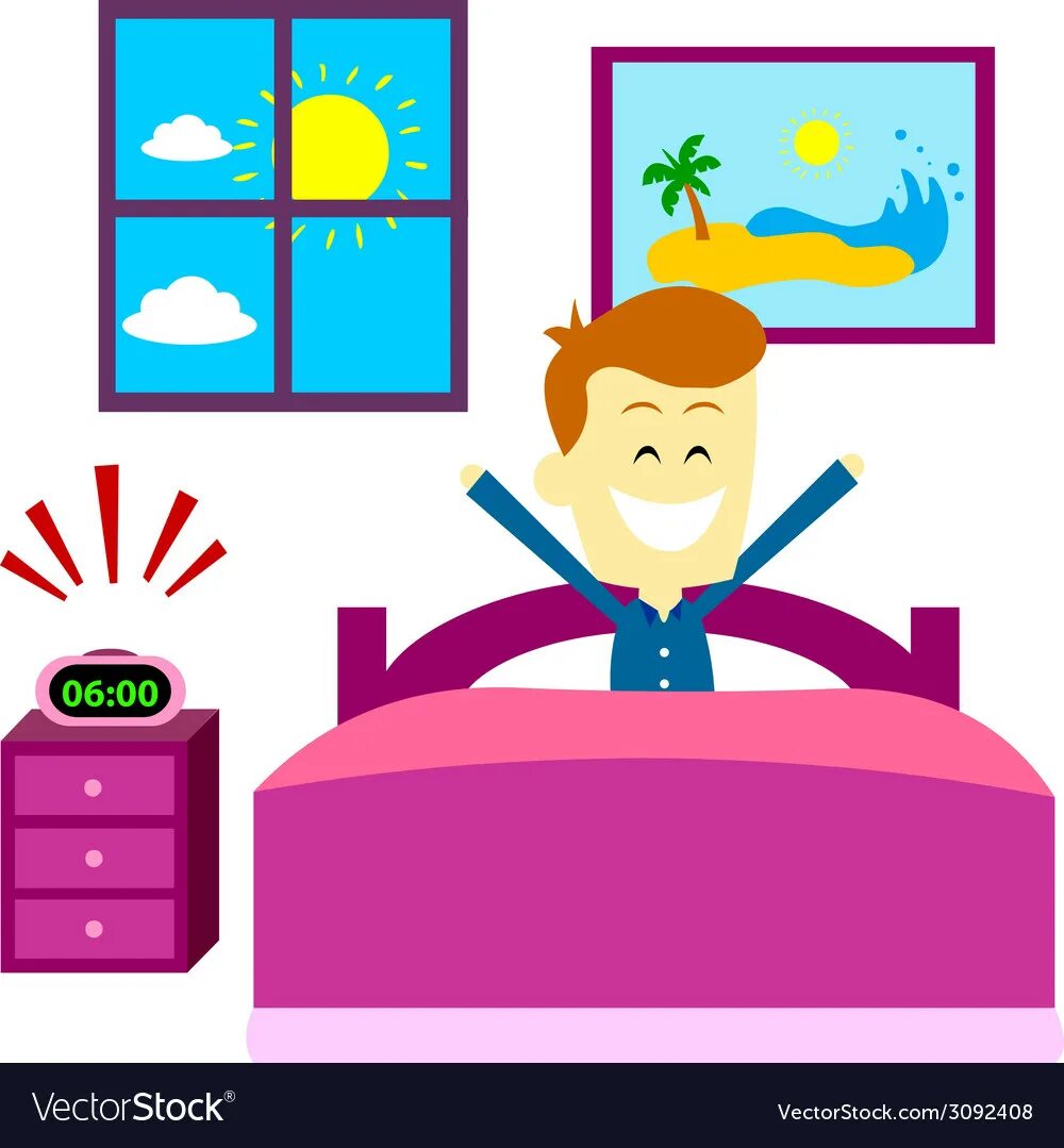 I Wake up рисунок для детей. Утром cartoon. Get up картинка. Get up картинка для детей. Get up pictures