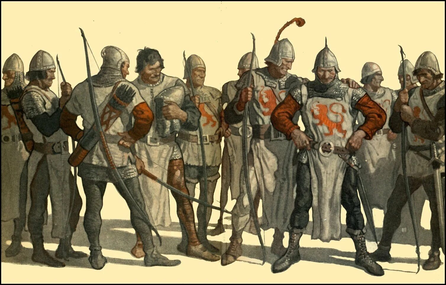 Отряд француз. Джон Хоквуд белый отряд. Швейцарские пикинеры 15 века. Швейцарские пикинеры 16 века. Средневековье 13 век наемники.