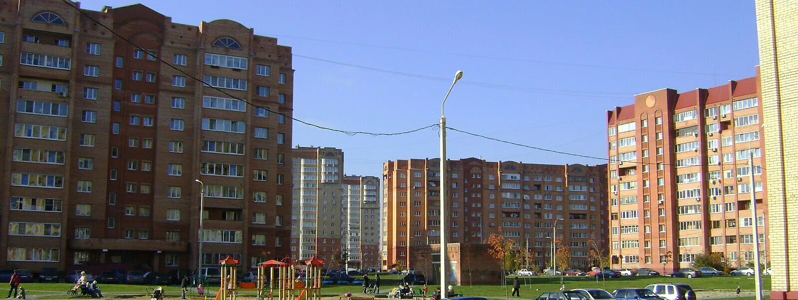 Файл:Domodedovo city aerial view (18347077140).jpg - Википедия