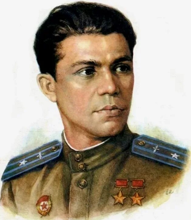 Дважды герой советского Союза а.а. Молодчий. Лётчик генерал Молодчий.