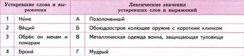 Вещий значение устаревшего слова