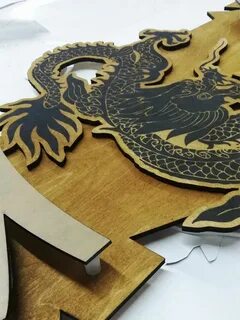 Печать на фанере
