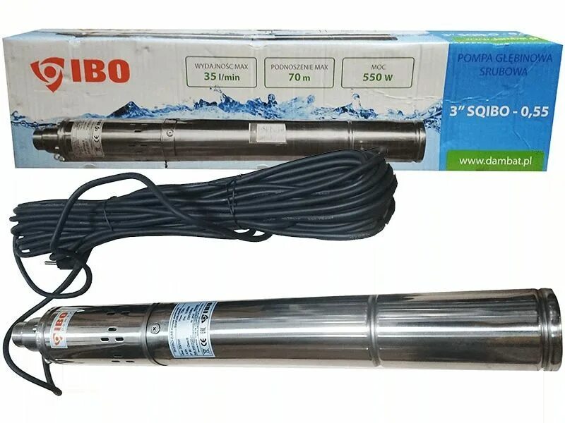 Погружной насос выключается. Насос ibo sqibo-0,75. роспамп подбор погружного оборудования. ibo sq 0,55. скважинный насос ibo sqibo-0,55.
