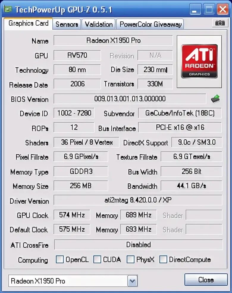 Информация в 128 бит. GPU Z ATI 8970m. ATI Radeon 9600 XT GPU-Z. 5770 GPU Z.