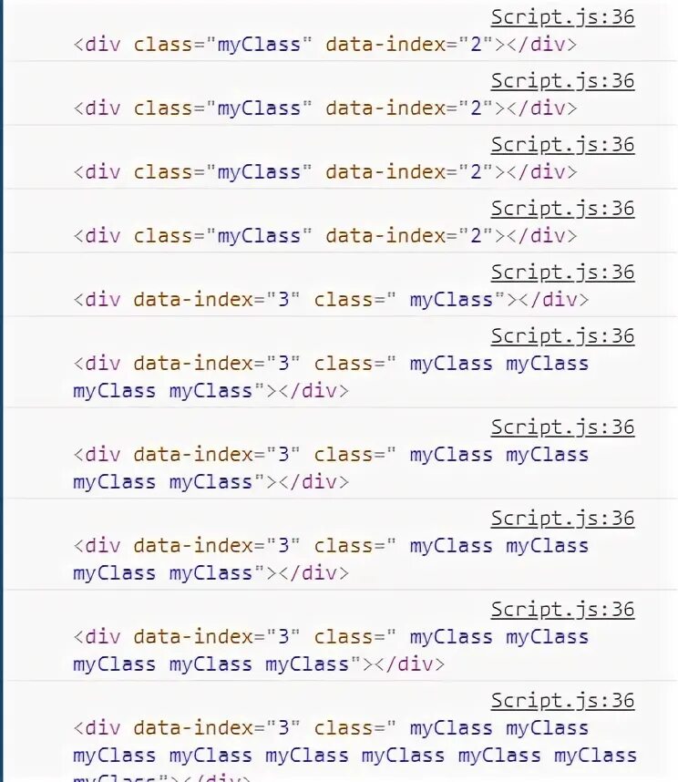 Js элемент по классу
