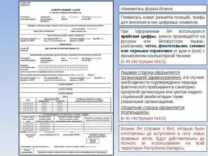 Порядок оформления нетрудоспособности