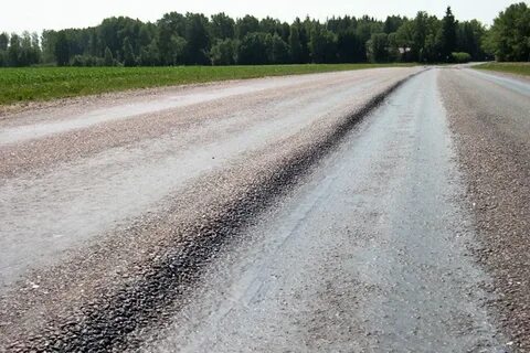 Дороги с колеей