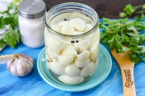 Как мариновать чеснок простой рецепт