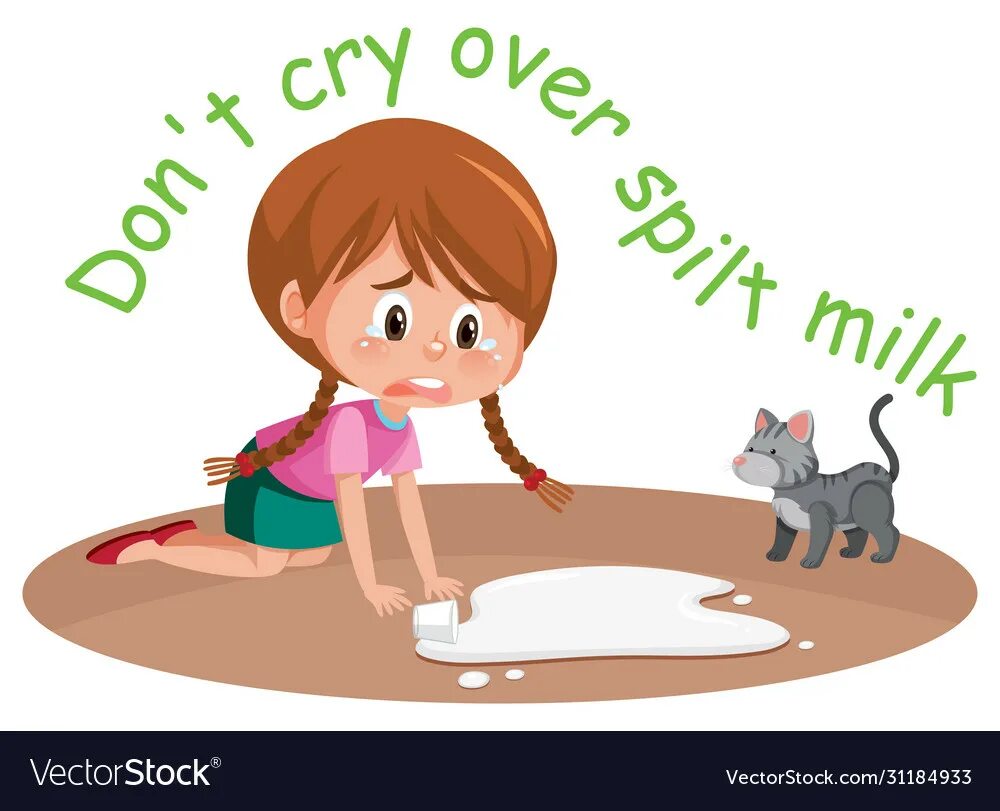 Over spilt milk