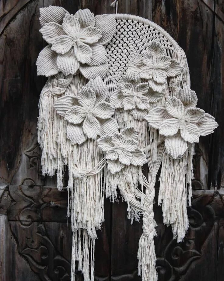 Цветы в технике макраме. Цветы макраме. Панно макраме. Цветы из макраме. Панно макраме с цветами.
