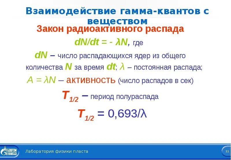 Кванта распад. Закон гамма распада. Число гамма-Квантов. Взаимодействие а-распада с веществом. Распад гамма Кванта.