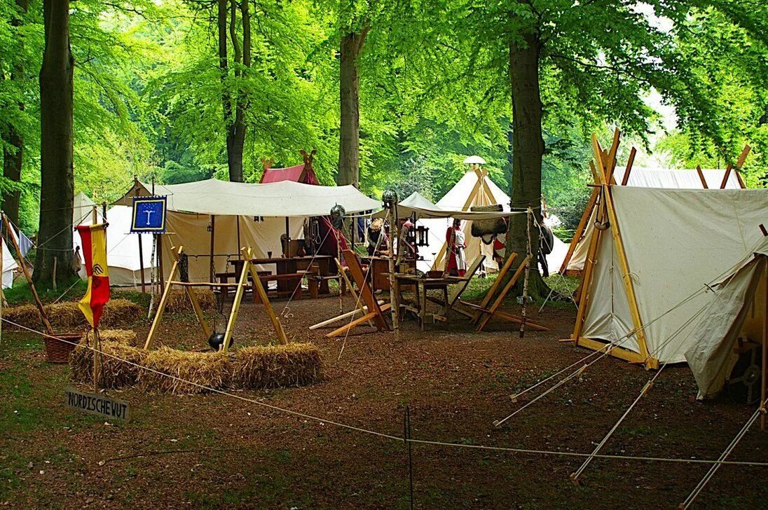 Тематический лагерь "Viking Camp" Швеция. LARP лагерь. Автокемпинг Сокольники. Кемпинг Викинг.