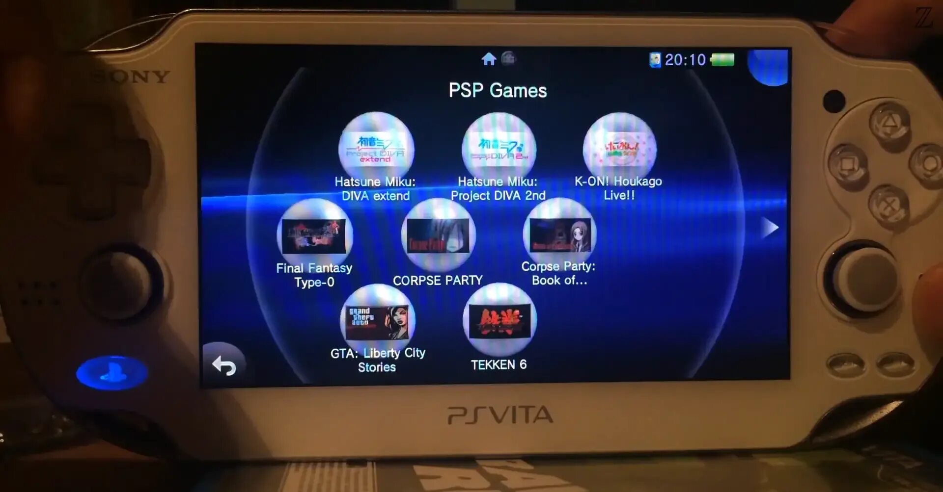 Custom PS Vita. Игры на ПСП. PSP. PSP games.