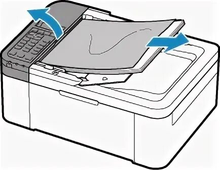 Paper jam check inside. Положить бумагу в податчик. remove any jammed paper or the cd/dvd tray and press the paper button on the product.. что делать если зажевало бумагу в шредере.