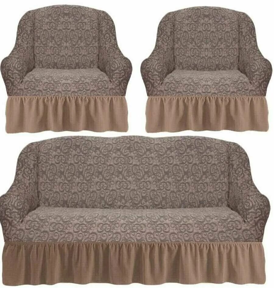 чехлы на диван 4х местный на валберис. чехлы жаккард на диван кресла. жаккардовые еврочехлы картекс. еврочехол на диван + кресла жаккард. чехлы жаккард на диван кресла.